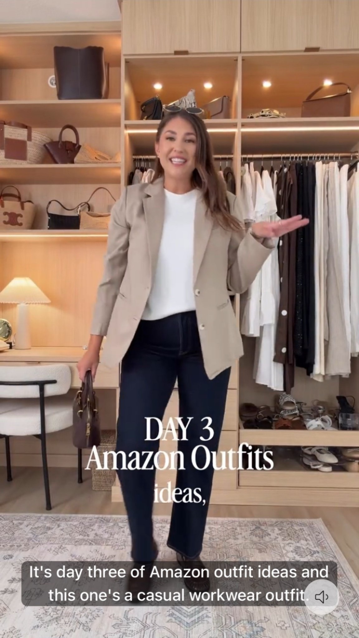 Polished casual workwear look

amazon work outfit, neutral blazer outfit, dark denim outfit, business casual style, effortless workwear

#LTKMidsize #LTKootd #LTKWorkwear