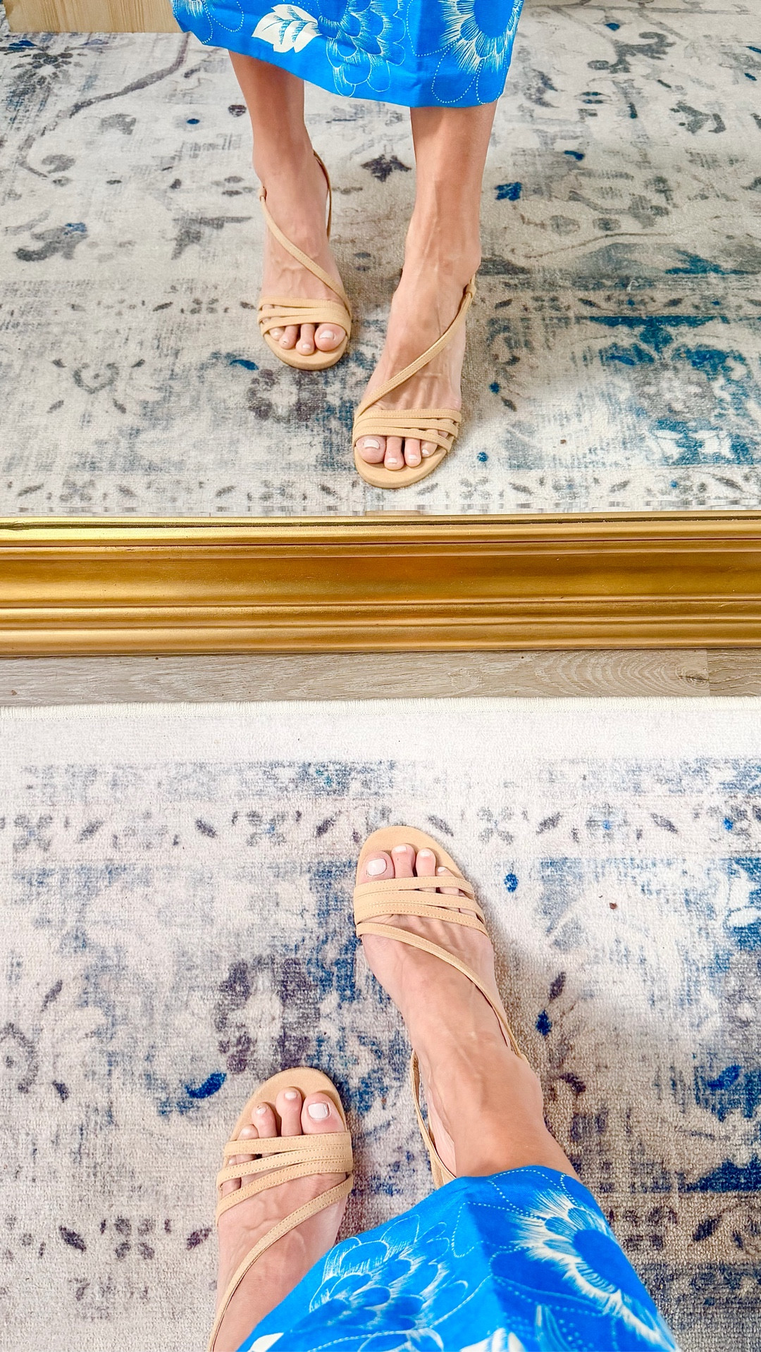 The perfect neutral sandal. Runs true to size.