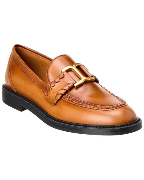 Chloé Marcie Leather Loafer | Shop Premium Outlets