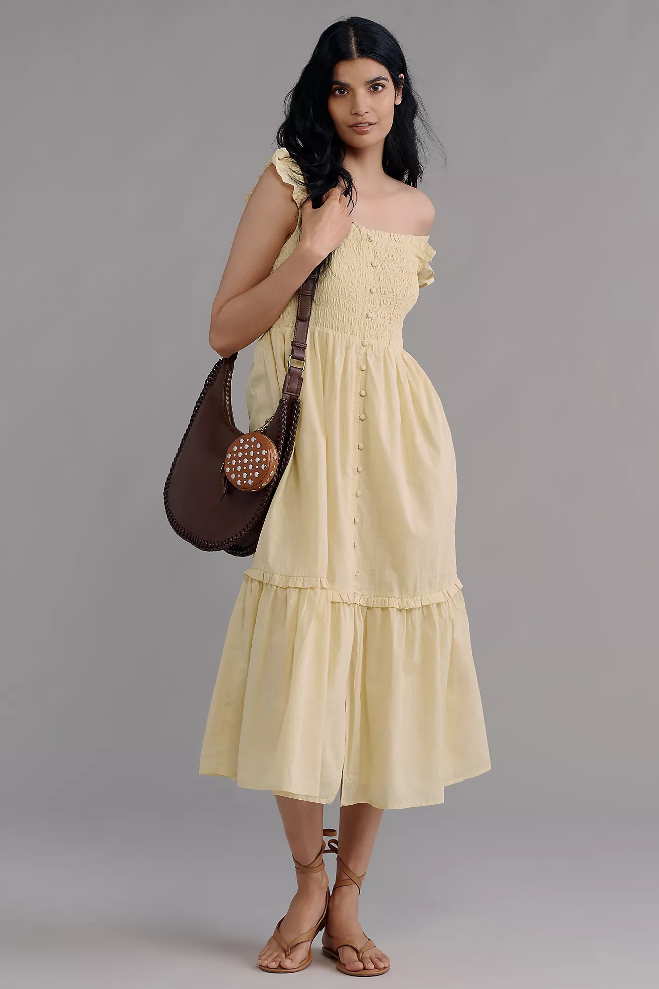 The Peregrine Midi Dress: Square-Neck Edition | Anthropologie (US)