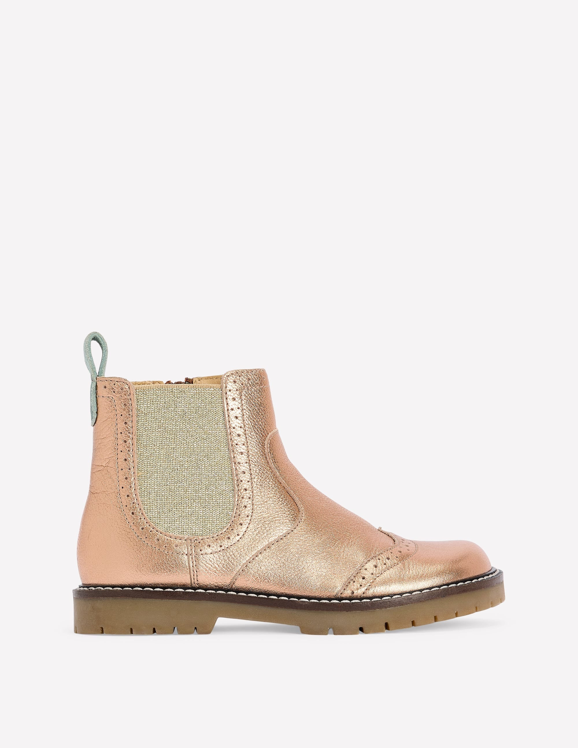 Leather Chelsea Boots-Bronze | Boden (US)