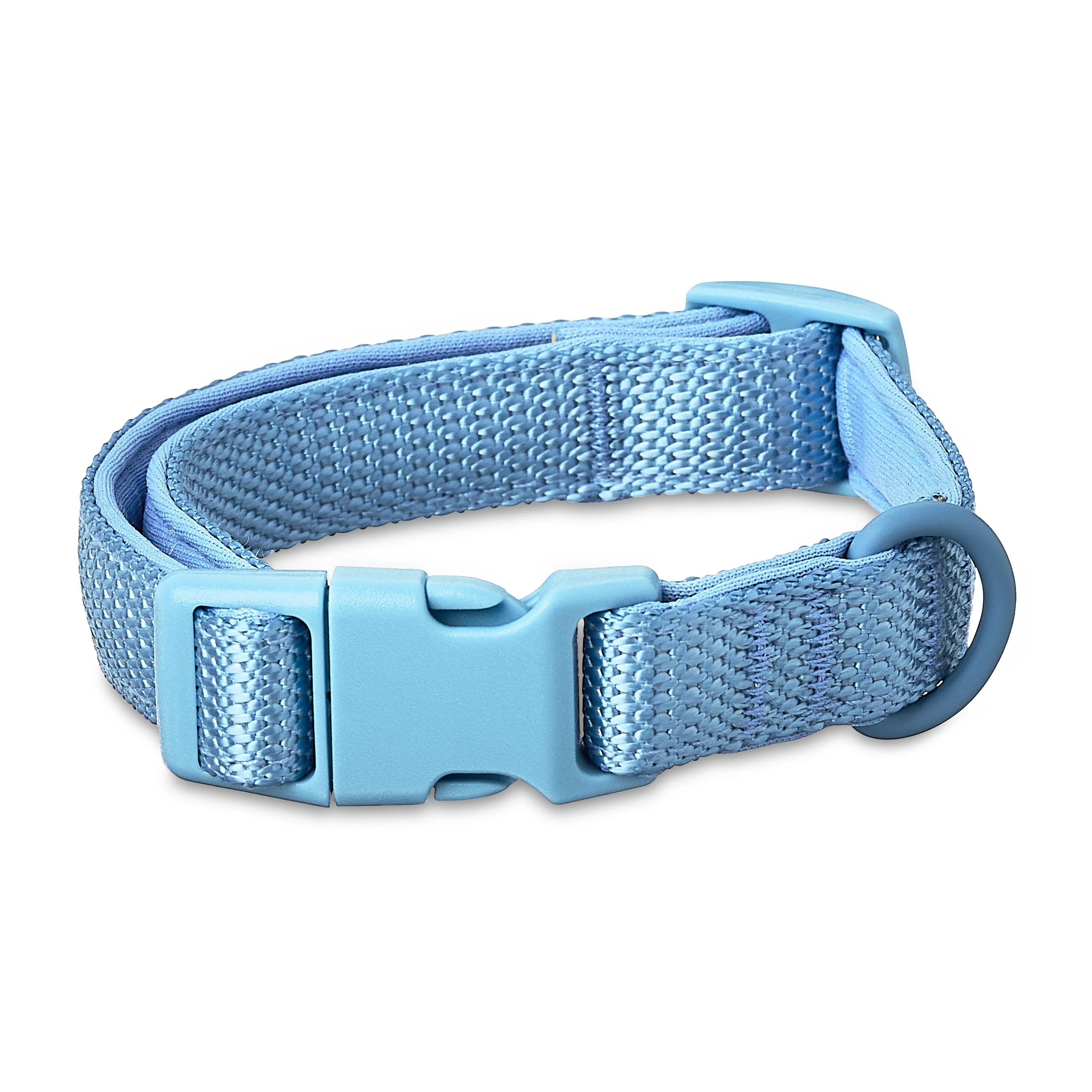 Vibrant Life Neoprene Cushioned Adjustable Dog Collar, Soft Blue, Small | Walmart (US)