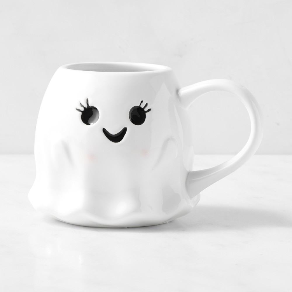 Happy Ghost Figural Mugs | Williams-Sonoma
