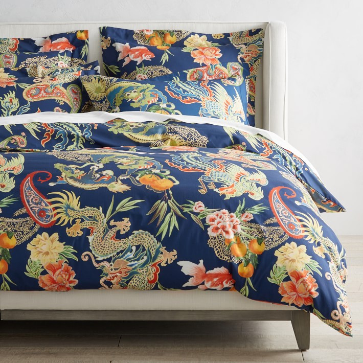 New Moon Printed Duvet Cover & Shams | Williams-Sonoma