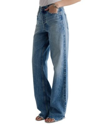AG Billie Relaxed High Rise Straight Jeans in Sierra Meadow | Bloomingdale's Women | Bloomingdale's (AU)