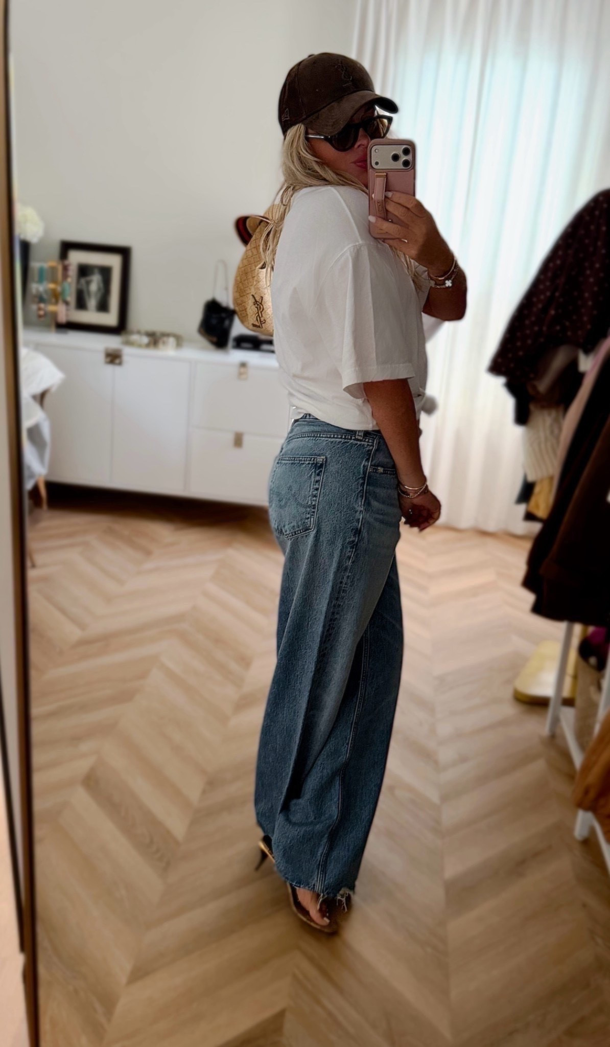 In my baggy jean era and so here for this! I am loving this trend but only in these exact jeans! lol- sized up one for baggier fit and I haven’t stopped wearing them! Love love LOVE them!

#LTKSeasonal #LTKgrwm #LTKootd