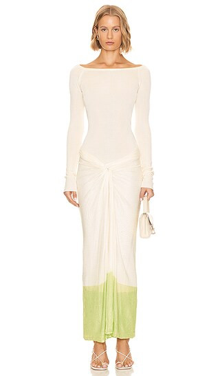Amar Dress in White Lime | Revolve Clothing (Global)