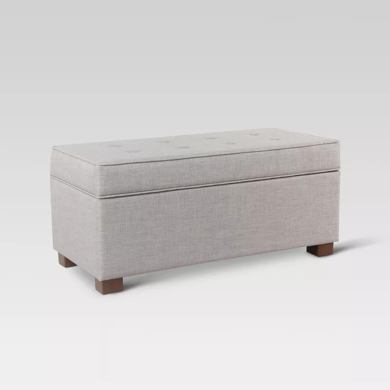 Shelton Tufted Top Storage Ottoman - Threshold™ | Target