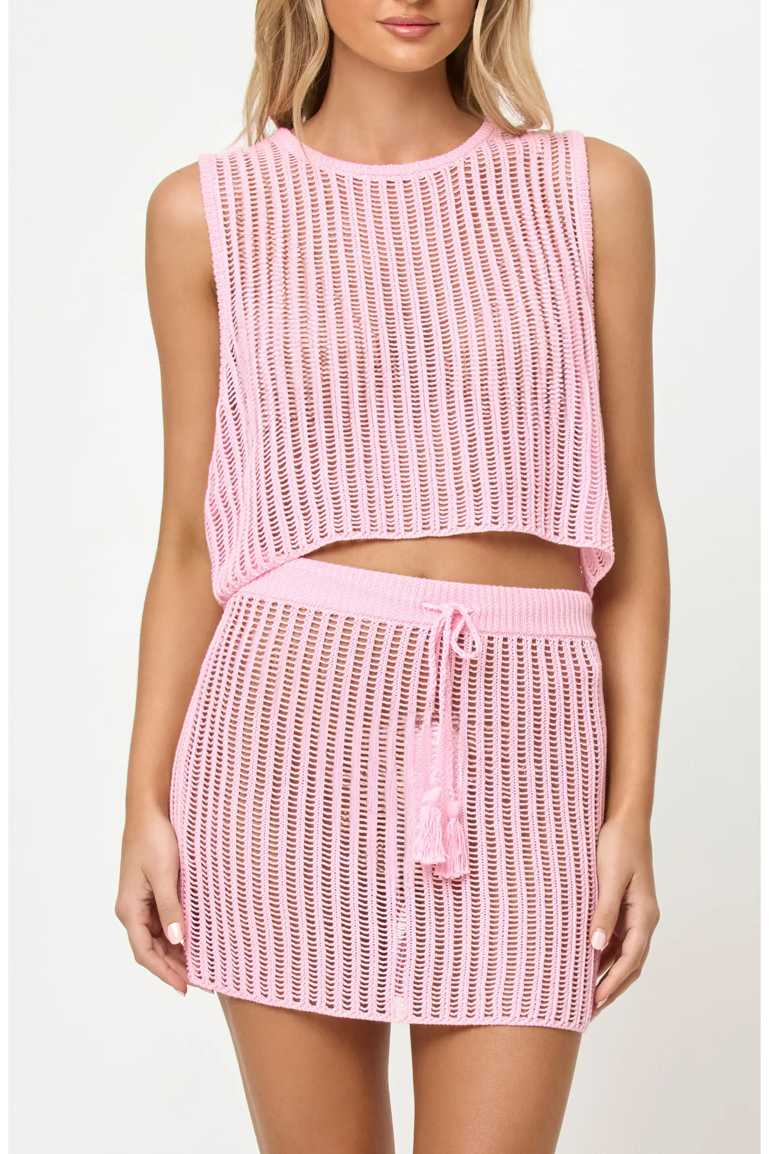 Sander Open Stitch Cover-Up Tank (Women) | Nordstrom | Nordstrom