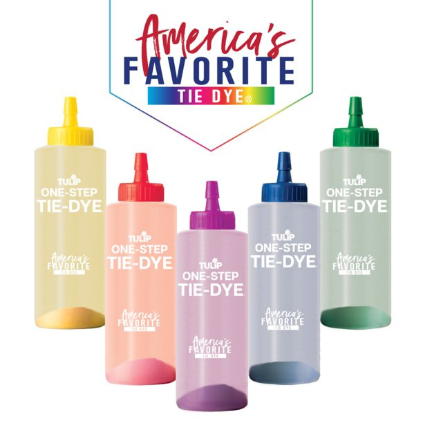 Tulip 5 Color One-Step Tie-Dye Kit Rainbow, Bright Colors | Walmart (US)