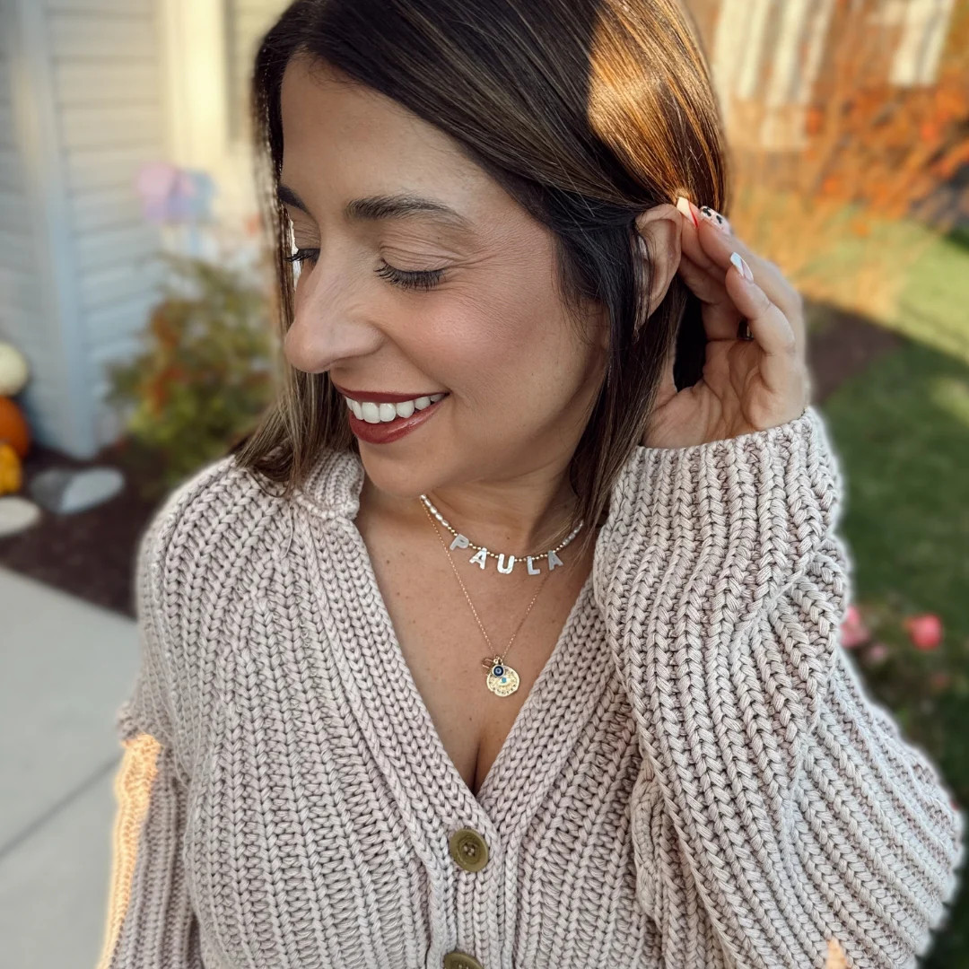 "Eye" Protect the Family Necklace by Paula Mazet | Taudrey