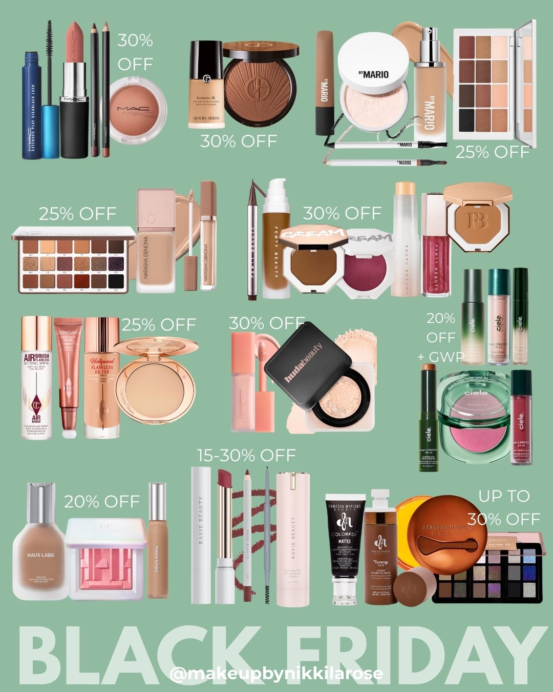 Ultimate Make-Up Guide to Black Friday/Cyber Monday

#LTKBeauty