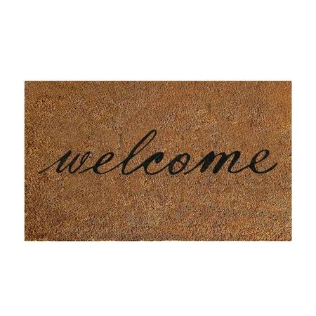 MRULIC Carpet Coir Welcome Mats For Front Door Funny Door Mats Outside + G | Walmart (US)