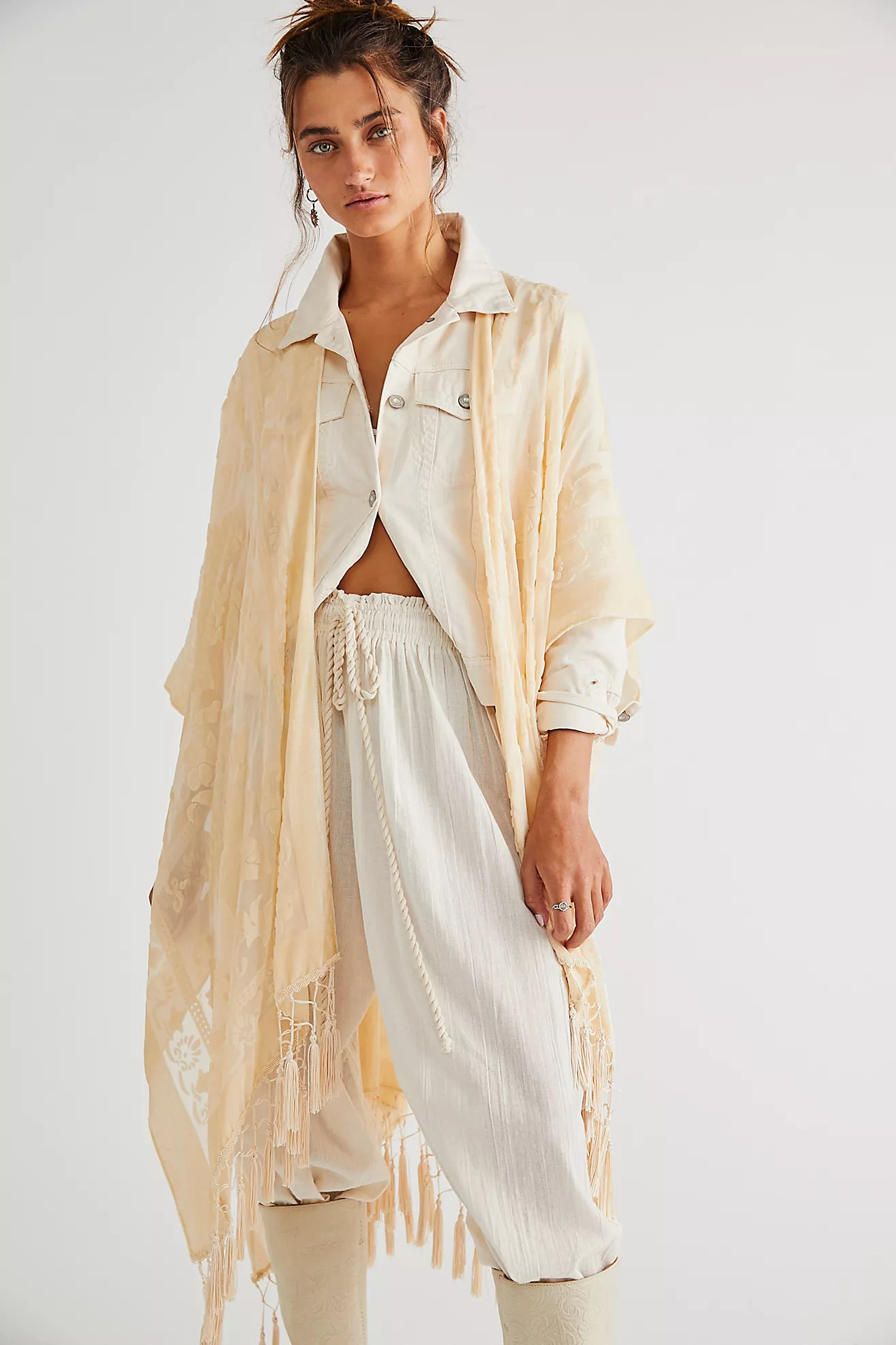 Nightbird Burnout Kimono | Free People (Global - UK&FR Excluded)