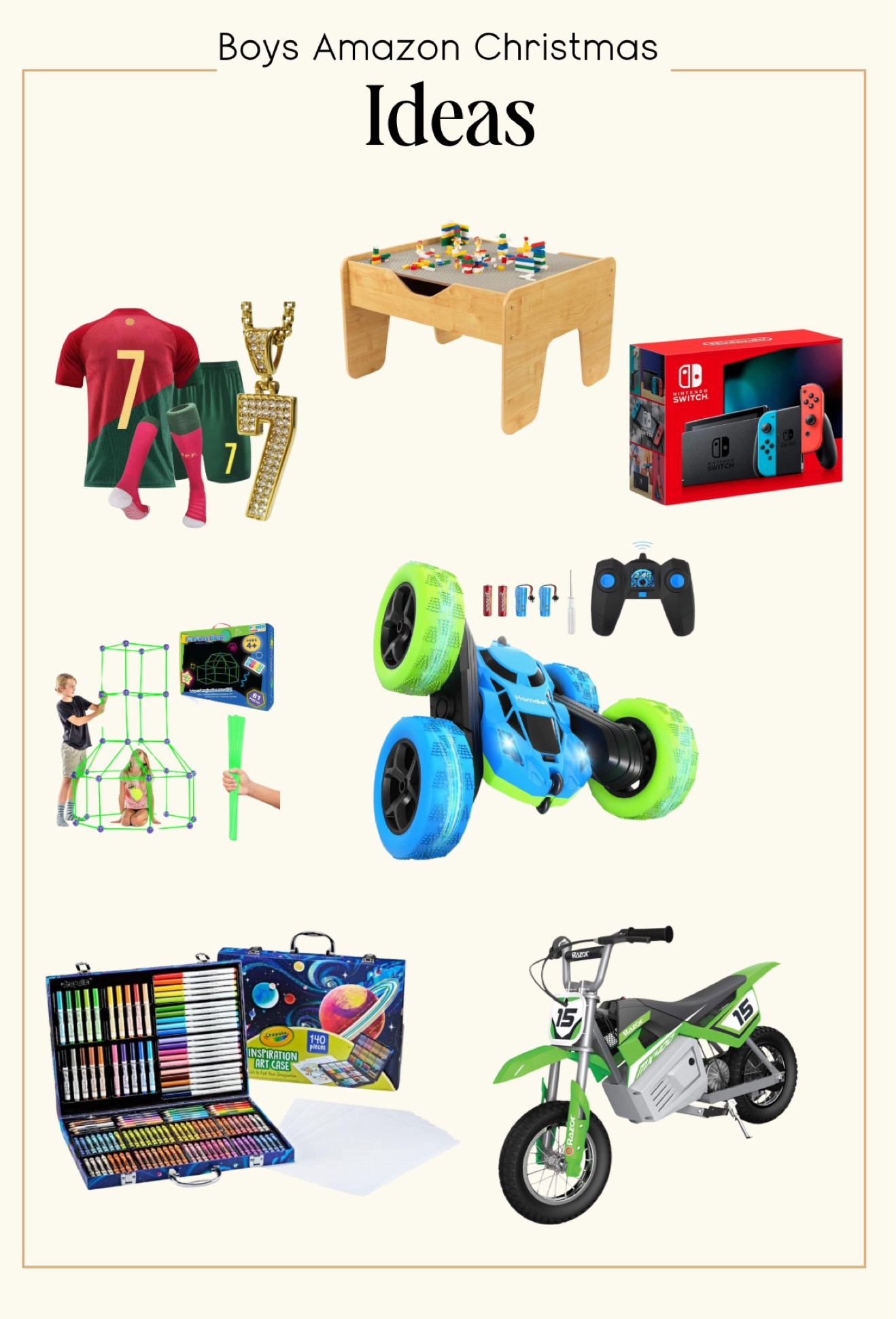 My 5 & 6 year old boys were very specific for their Christmas gifts this year! Amazon has it all! 

#LTKHoliday #LTKKids #LTKSeasonal