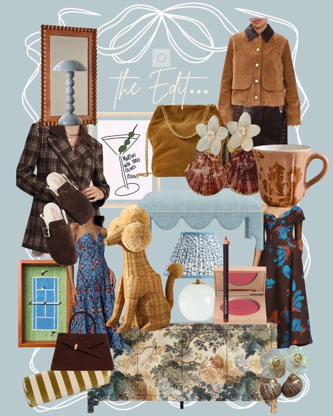 THE Fall *wishlist* edit! Oodles of plaid, suede and poodles? 🐩 shop it all here. Shell earrings to carry you into fall are collected by Farrell 

#LTKStyleTip #LTKItBag #LTKSeasonal