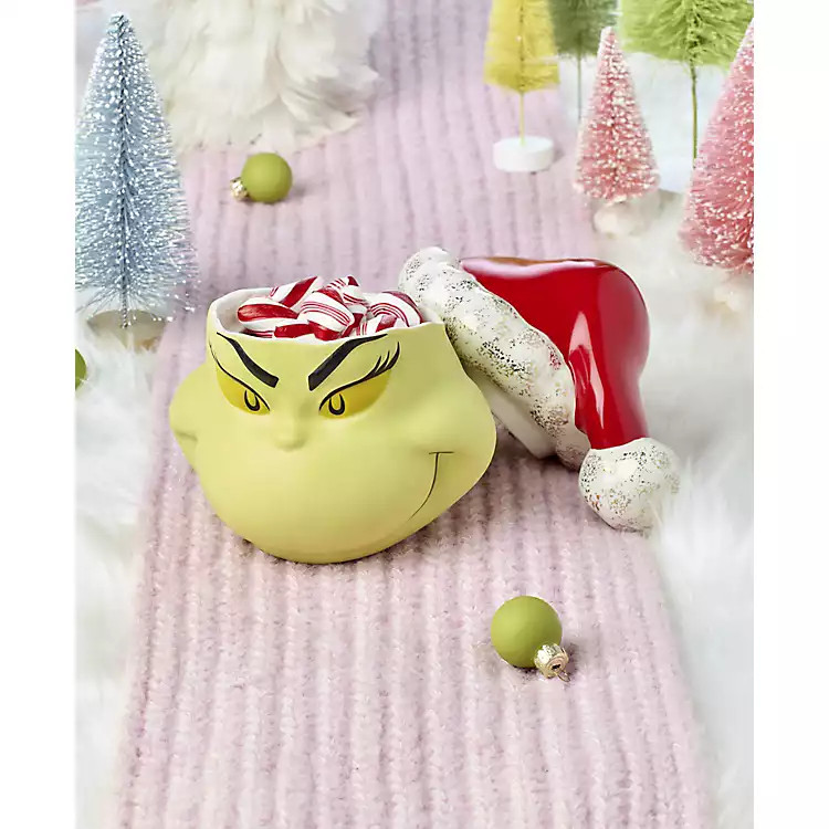 Lenox Merry Grinchmas Candy Jar | Kirklands