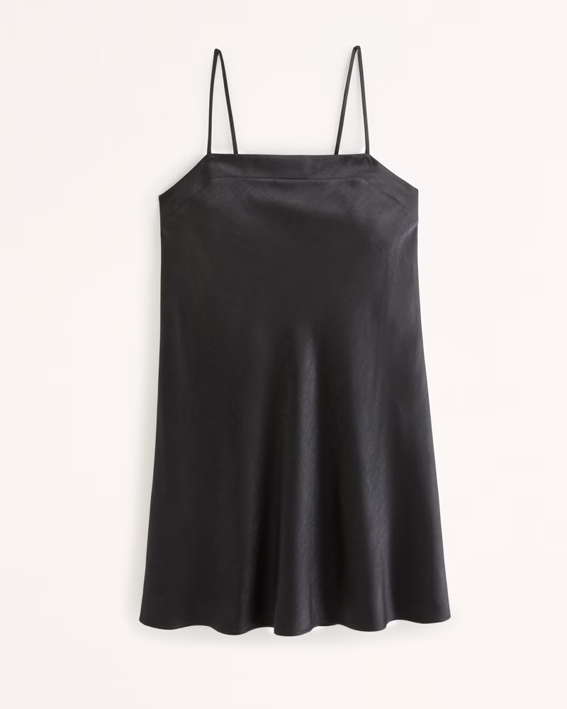 90s Satin Slip Mini Dress | Abercrombie & Fitch (US)