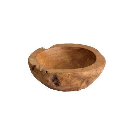 Loon Peak® Teak Wood Bowl - Small | Wayfair | Wayfair North America