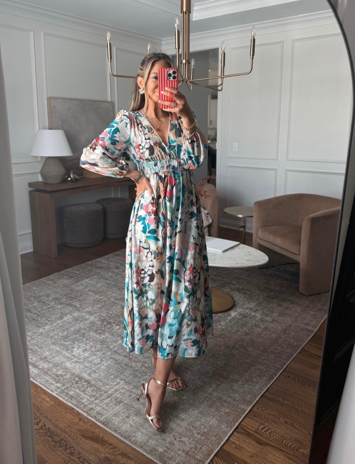 This lightweight flowy dress is gorgeous! Perfect for a wedding guest dress. 

#LTKTall #LTKValentine #LTKWedding