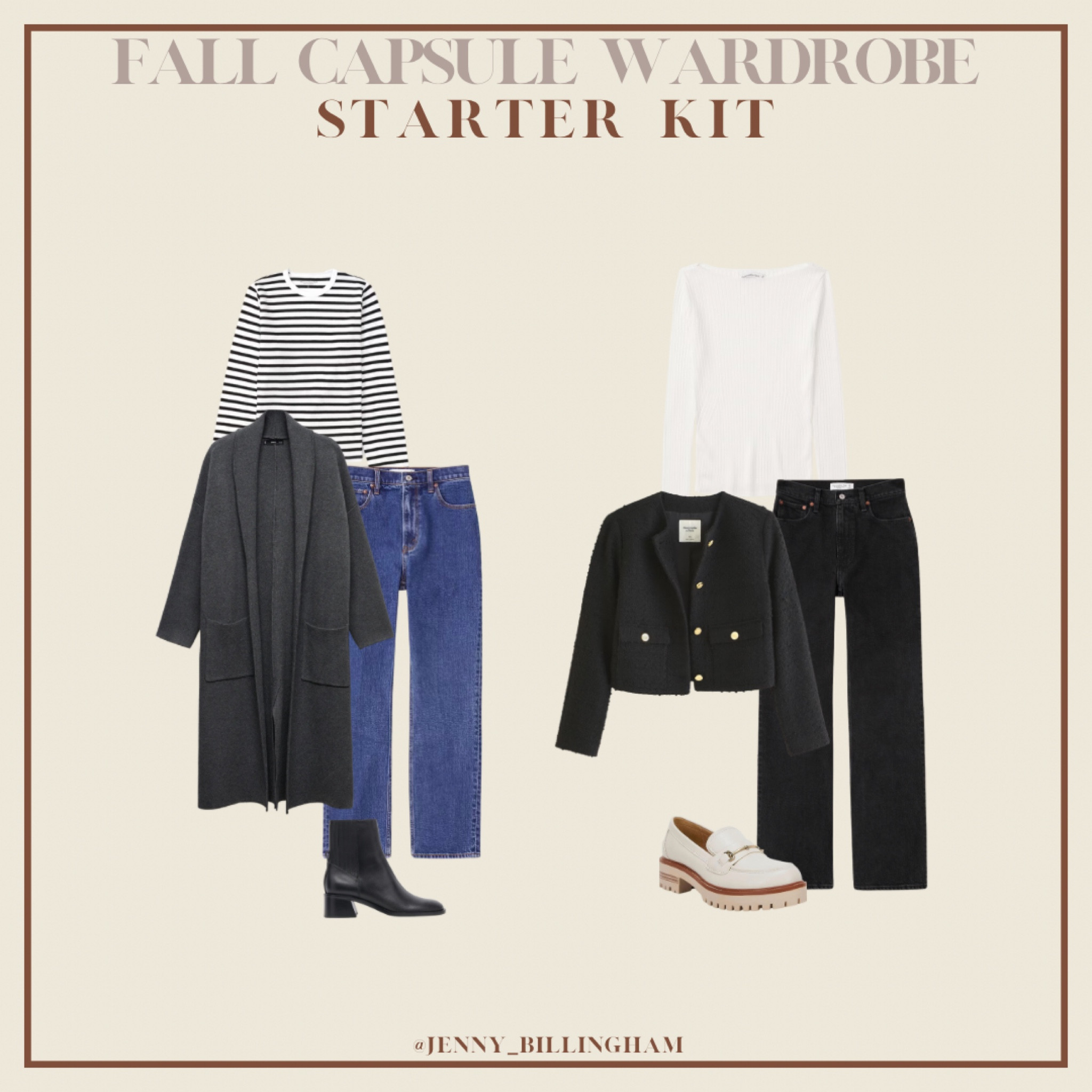 Fall capsule wardrobe outfits on sale with code AFKATHLEEN

#LTKfindsunder50 #LTKfindsunder100 #LTKstyletip
