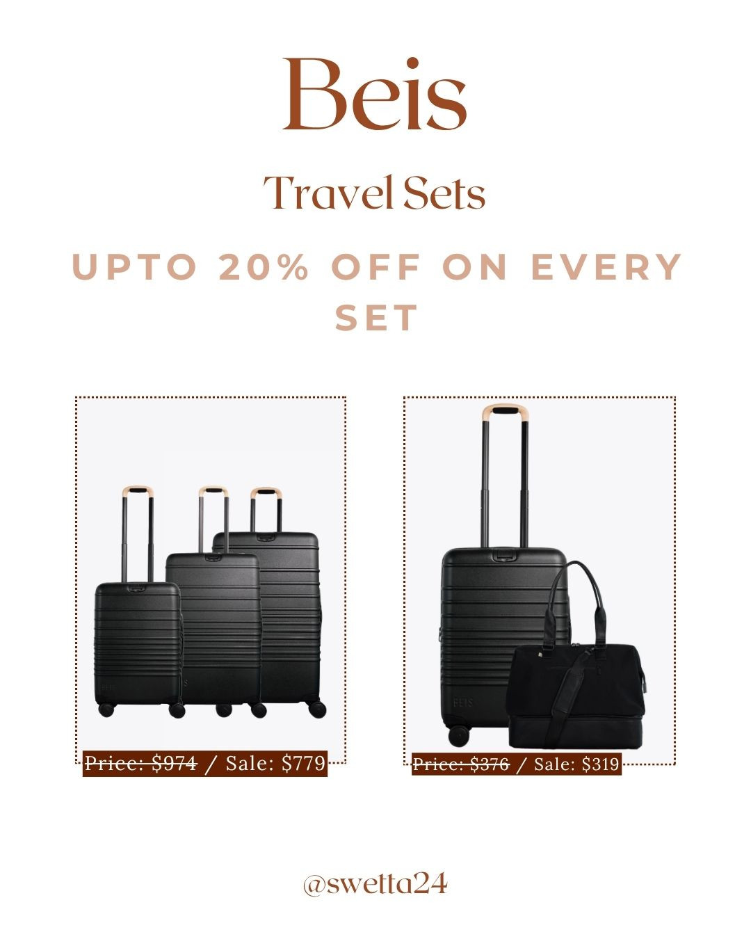 Travel Sets
We've curated the perfect sets for every occasion. Bundle your favorites and enjoy 15-20% off.  

 #LTKSeasonal #LTKActive #LTKTravel