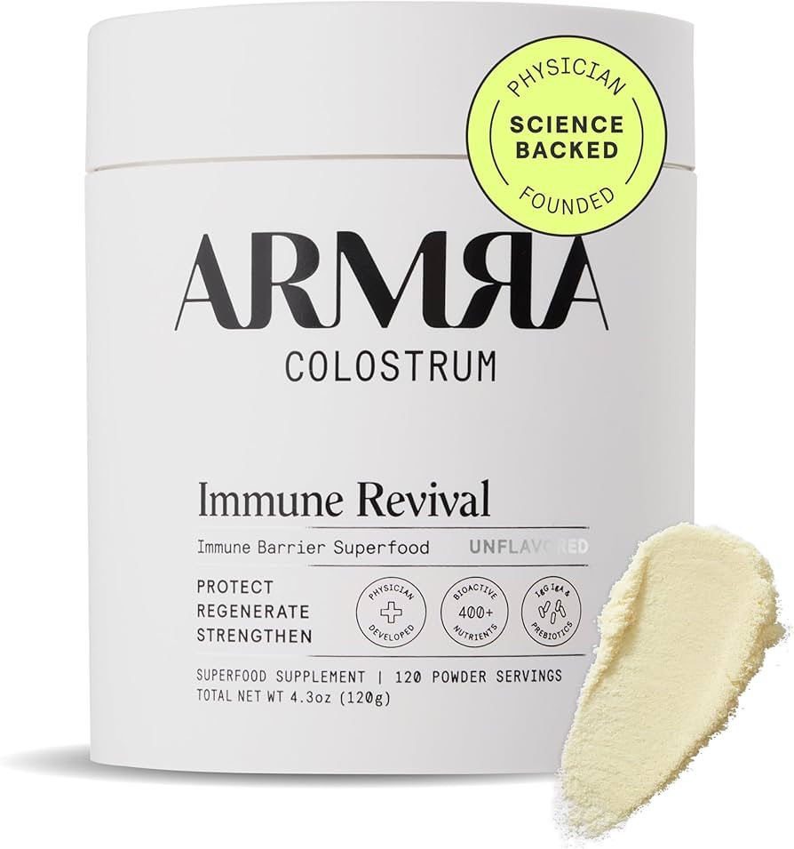 ARMRA Colostrum™ Premium Powder, Grass Fed, Gut Health Bloating Immunity Skin & Hair, Contains ... | Amazon (US)