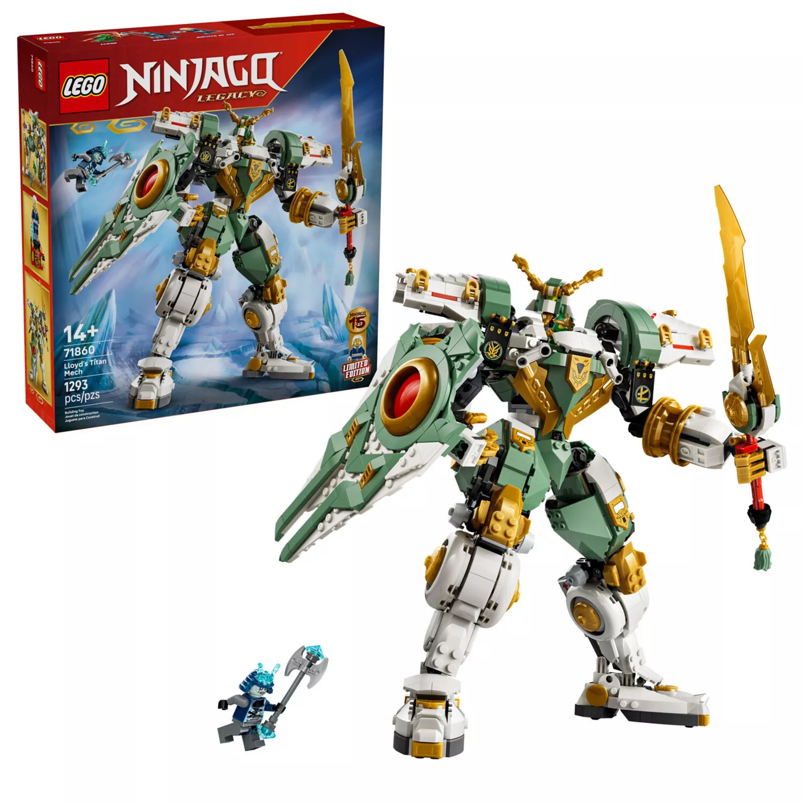 LEGO NINJAGO Lloyd's Titan Mech 71860 Building Kit (1293 Pieces), Multi | Kohl's
