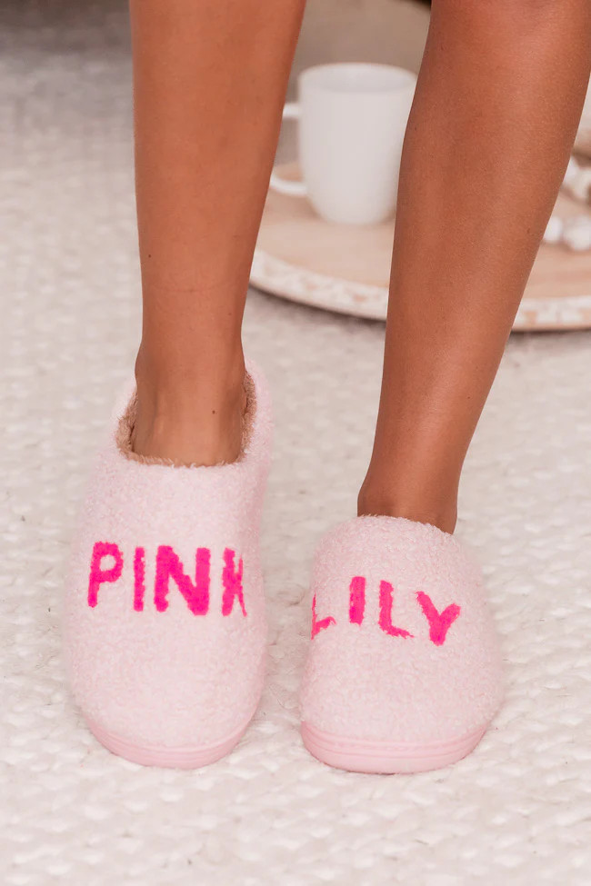 Pink Lily Slippers | Pink Lily
