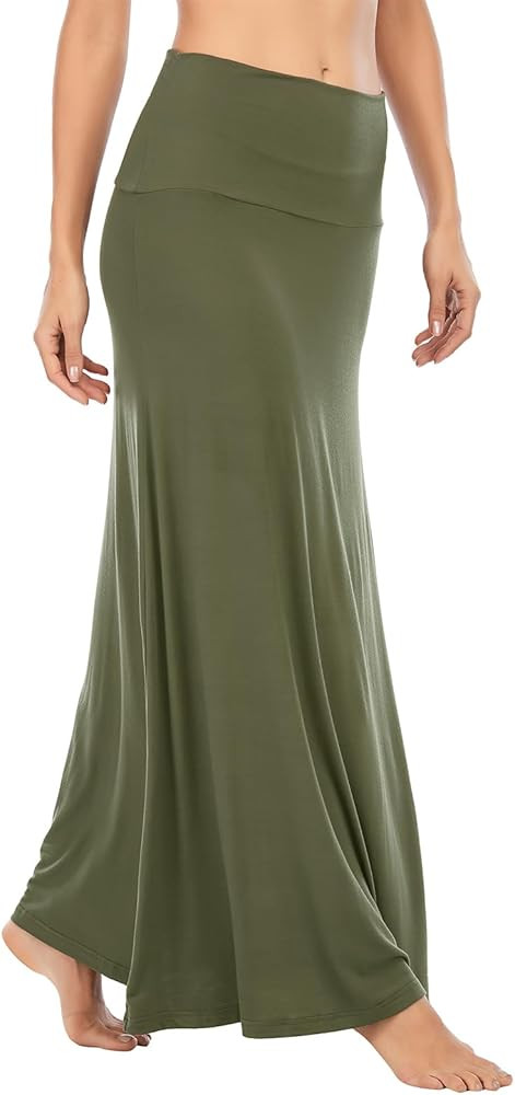 American Trends Womens Maxi Skirts Long Skirt for Women High Waist Maxi Dresses | Amazon (US)