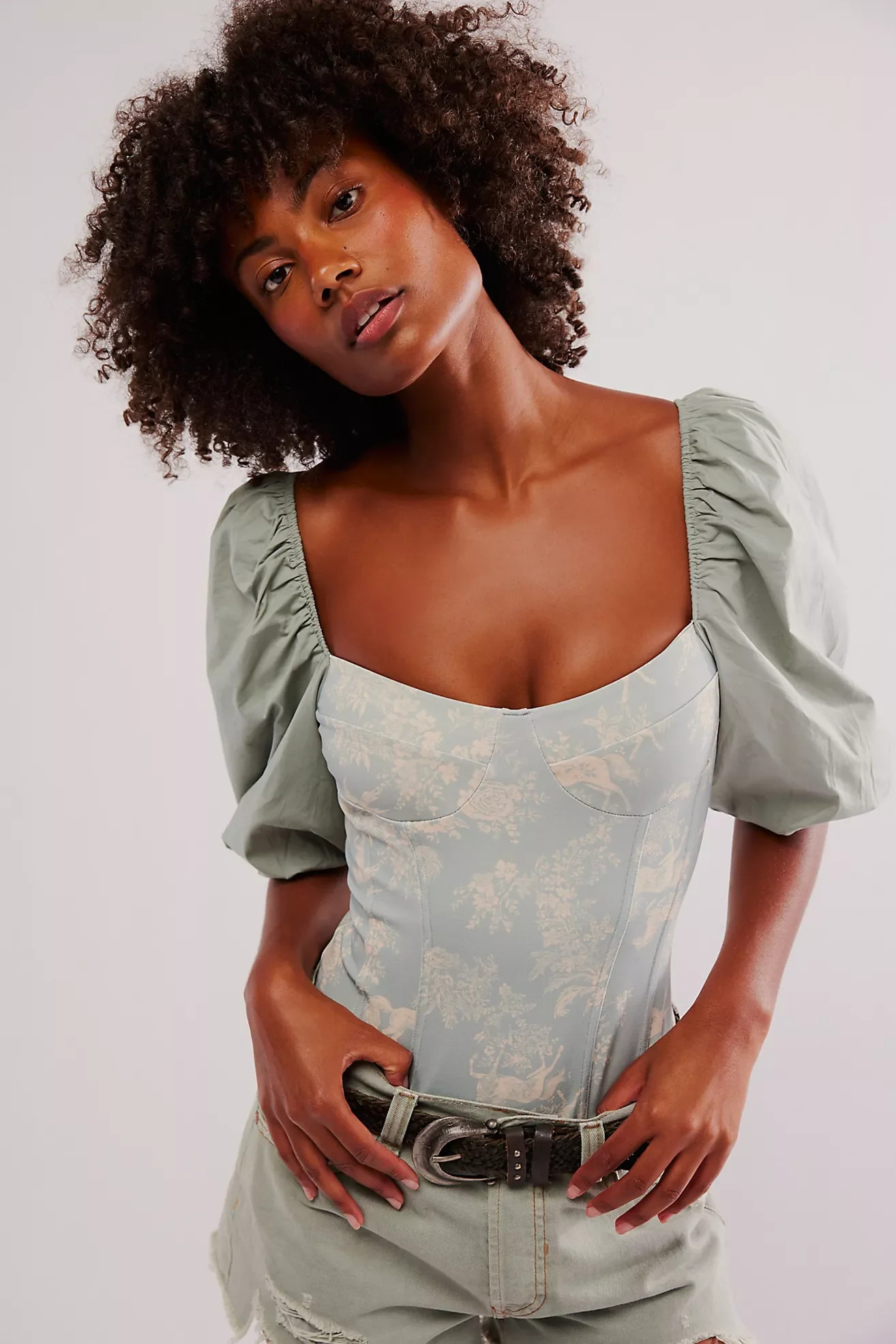 Prairie Rose Bodysuit Small | Haute & Honey