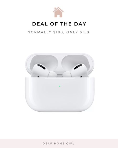 Apple airpod pros on sale for a price you can’t pass up!  Perfect for your tween or teen!  #airpods #headphones #speakers #apple 

#LTKCyberweek #LTKHoliday #LTKGiftGuide