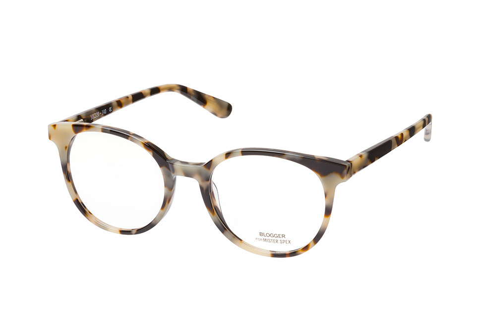 Blogger for Mister Spex Vicky 002, Round Brillen, Beige | Mister Spex DE