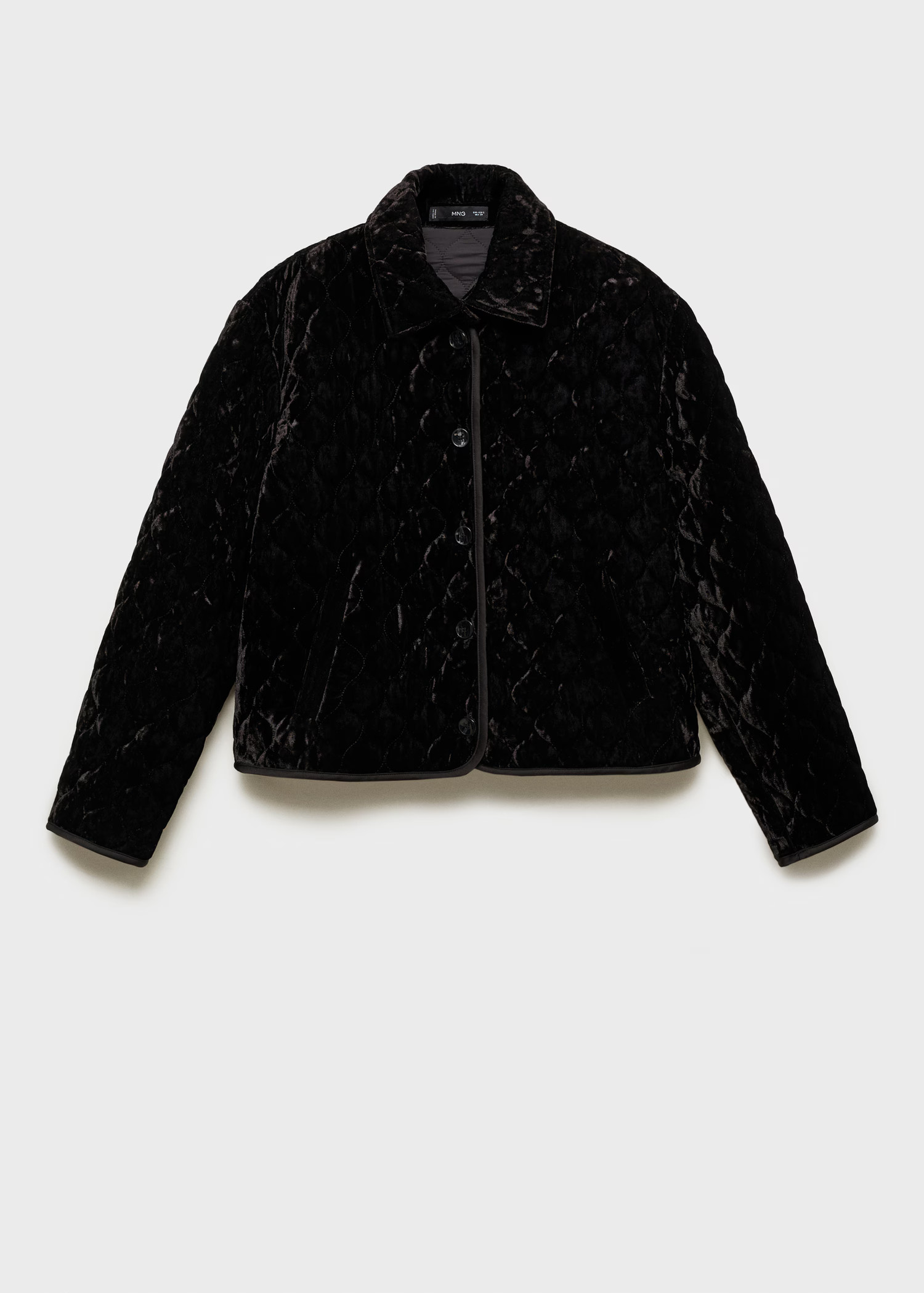 Reversible quilted velvet jacket - Women | MANGO USA | Mango (US/MX/AU)