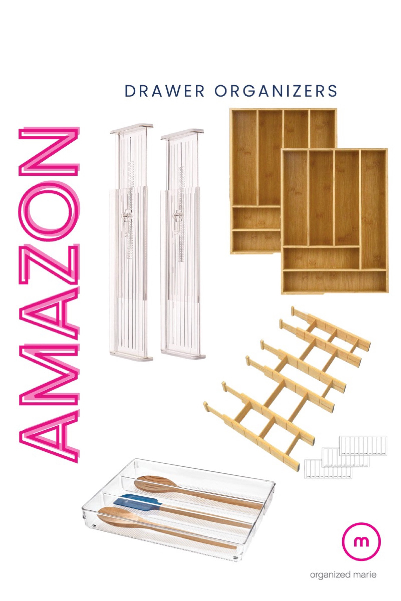 These drawer organizers are all super affordable on Amazon! 

#LTKFind #LTKfamily #LTKhome