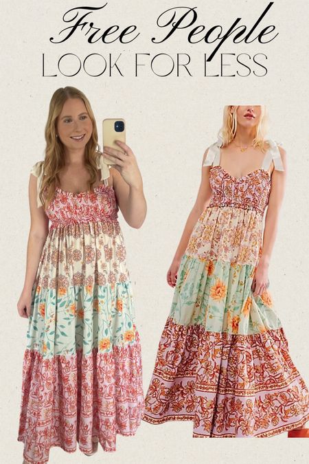 Free People Bluebell Maxi Dress look for less on Amazon // size medium 

#LTKSeasonal #LTKfindsunder50 #LTKmidsize