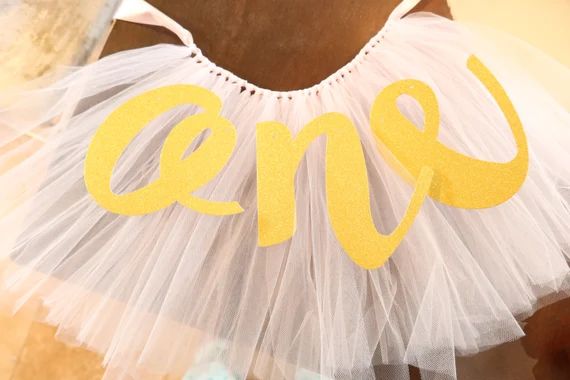 Tulle Tutu Table cloth decor Skirt Baby Shower High chair first Birthday party supplies You choos... | Etsy (US)