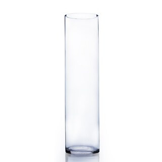 Clear Glass 6-inch x 26-inch Cylinder Vase | Bed Bath & Beyond