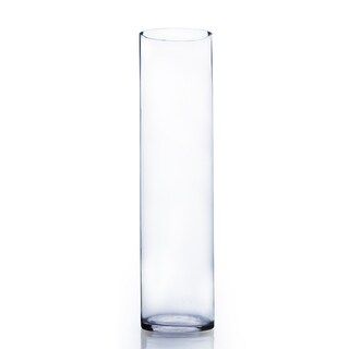 Clear Glass 6-inch x 26-inch Cylinder Vase | Bed Bath & Beyond