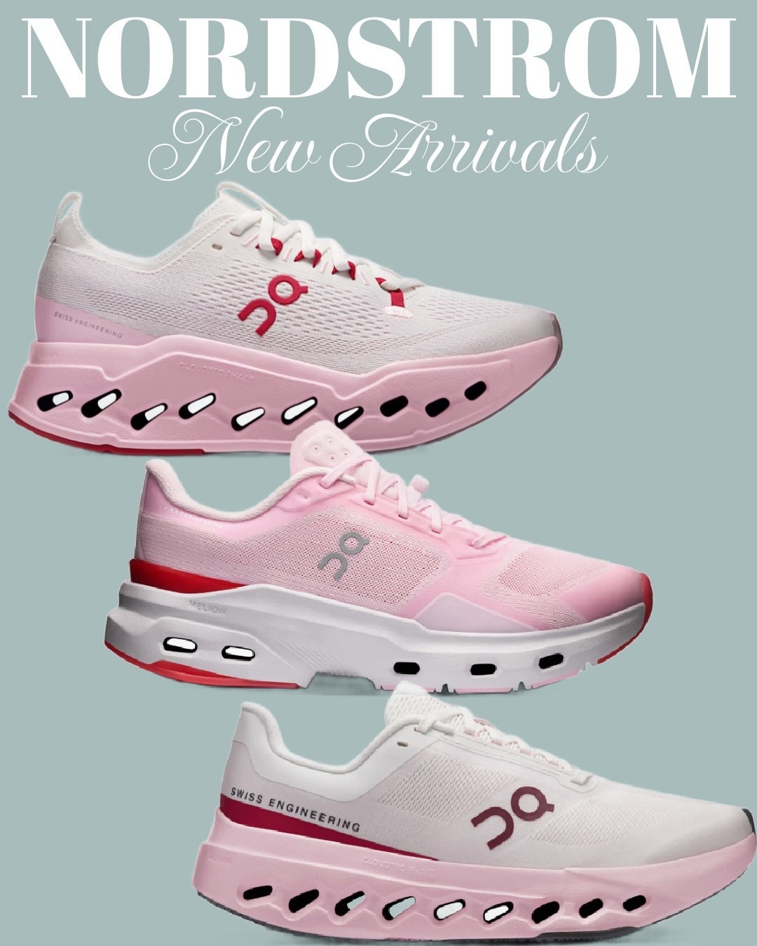 New ON Cloud sneakers! 

Pink sneakers, workout shoes

#LTKfitnessgoals #LTKSeasonal #LTKootd