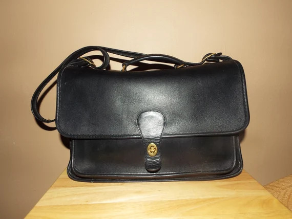 Coach Vintage Messenger Shoulder Bag Made in Italy  5180 - Etsy | Etsy (US)