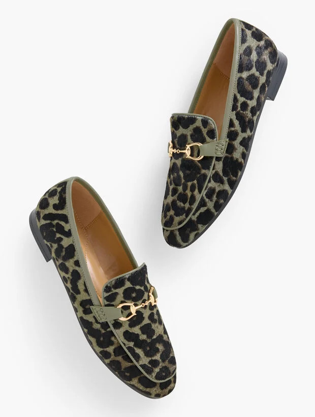 Katelyn Calf Hair Loafers | Talbots