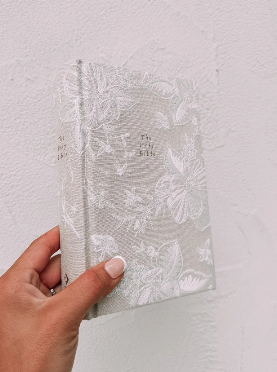 NLT Compact Embroidered Bible (Hardcover) | CK Squared Boutique
