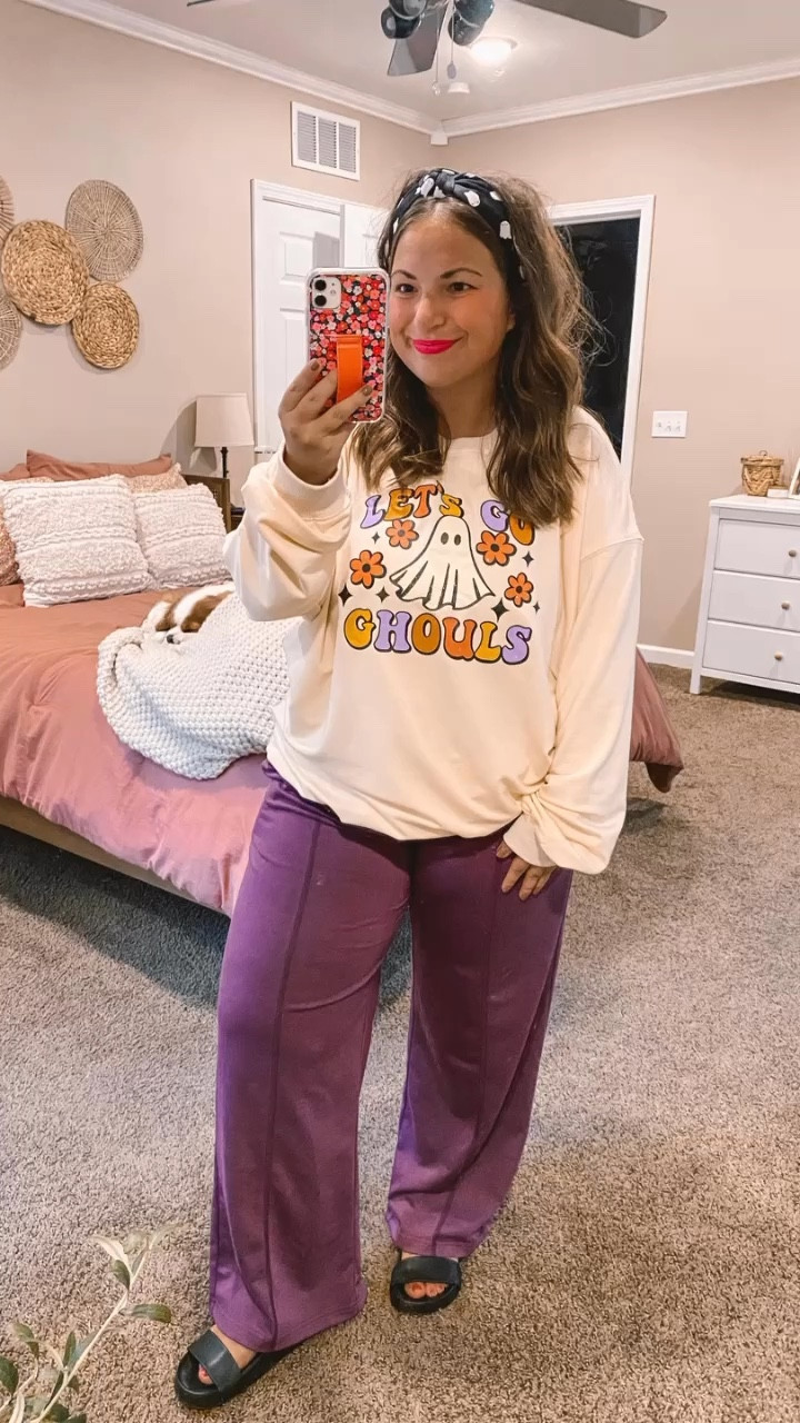 Loving these spooky outfits!

sandals: sold out, but linking similar ones below!
pants: fit true to size // wearing a large
crew: fits oversized // wearing an XL

#LTKFindsUnder100 #LTKFindsUnder50 #LTKStyleTip