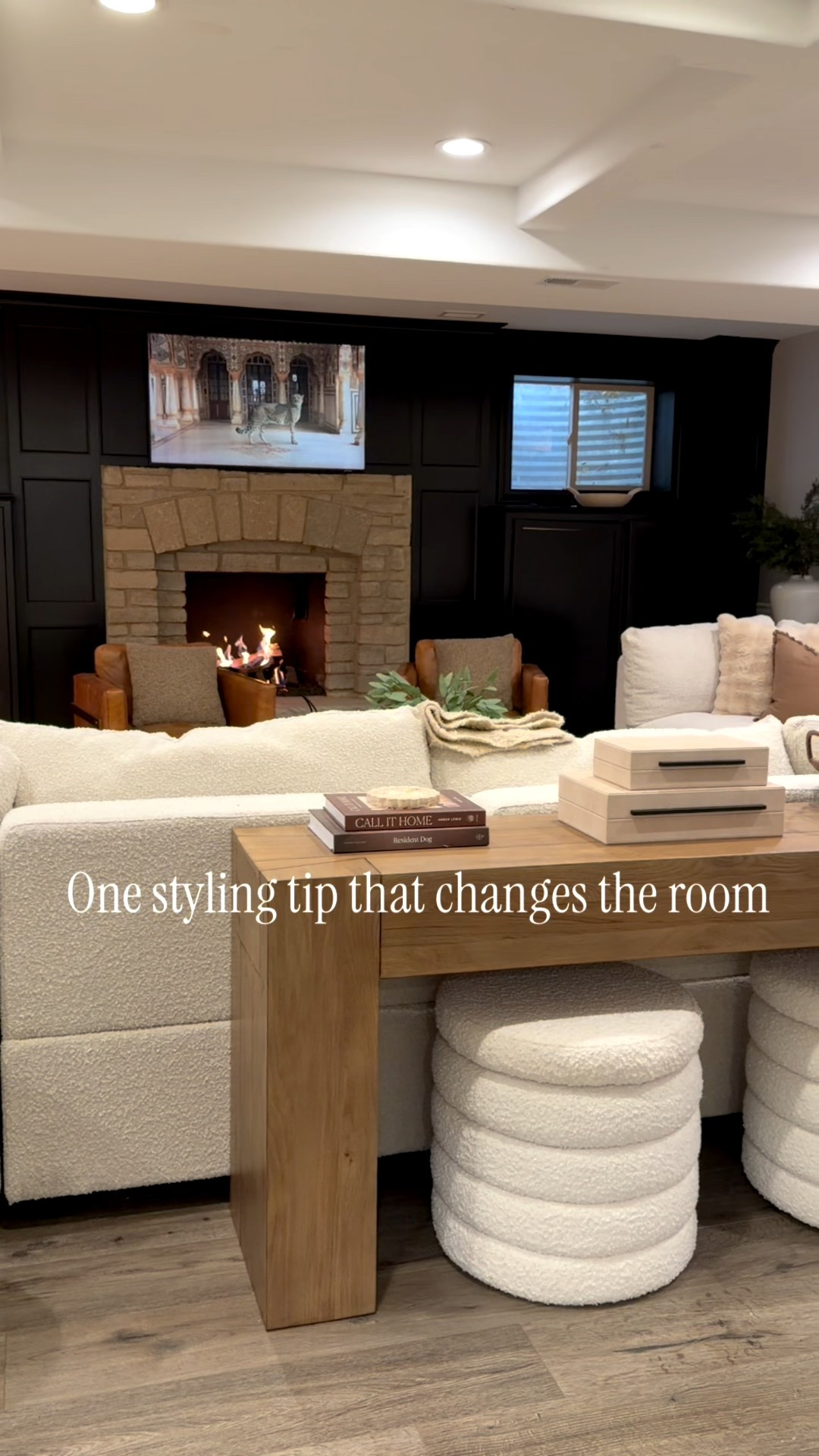 One styling move I use again and again 👇
A console behind the sofa instantly adds structure, balance, and function—especially in open-concept spaces. Tuck ottomans underneath for extra seating and hidden storage without visual clutter.

Everything here is linked 🤍


#LTKHome