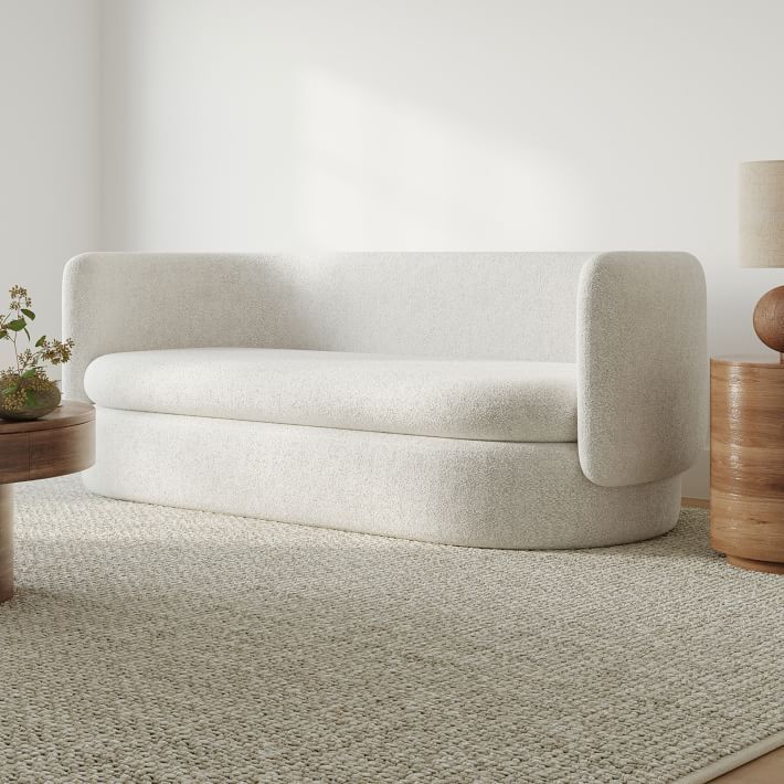 Curved Modern Sofa (83.75") | West Elm (US)