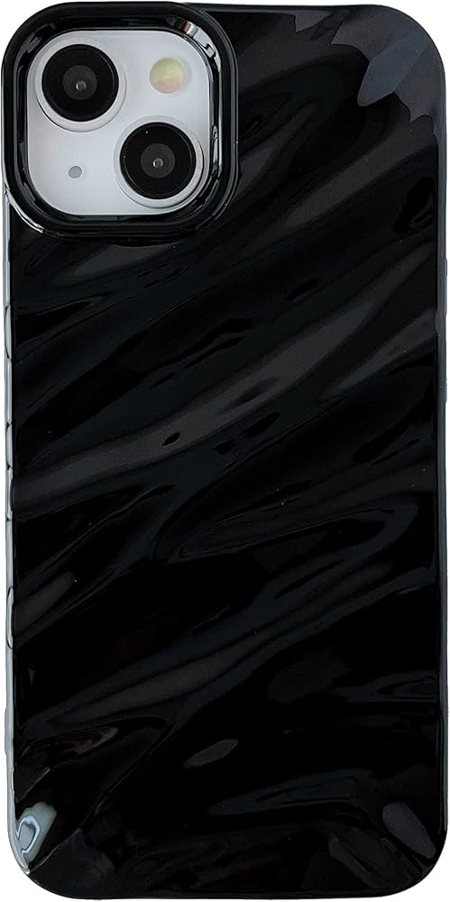 Caseative Water Ripple Pattern Curly Wave Shape Soft Compatible with iPhone Case (iPhone 13 Pro,B... | Amazon (US)