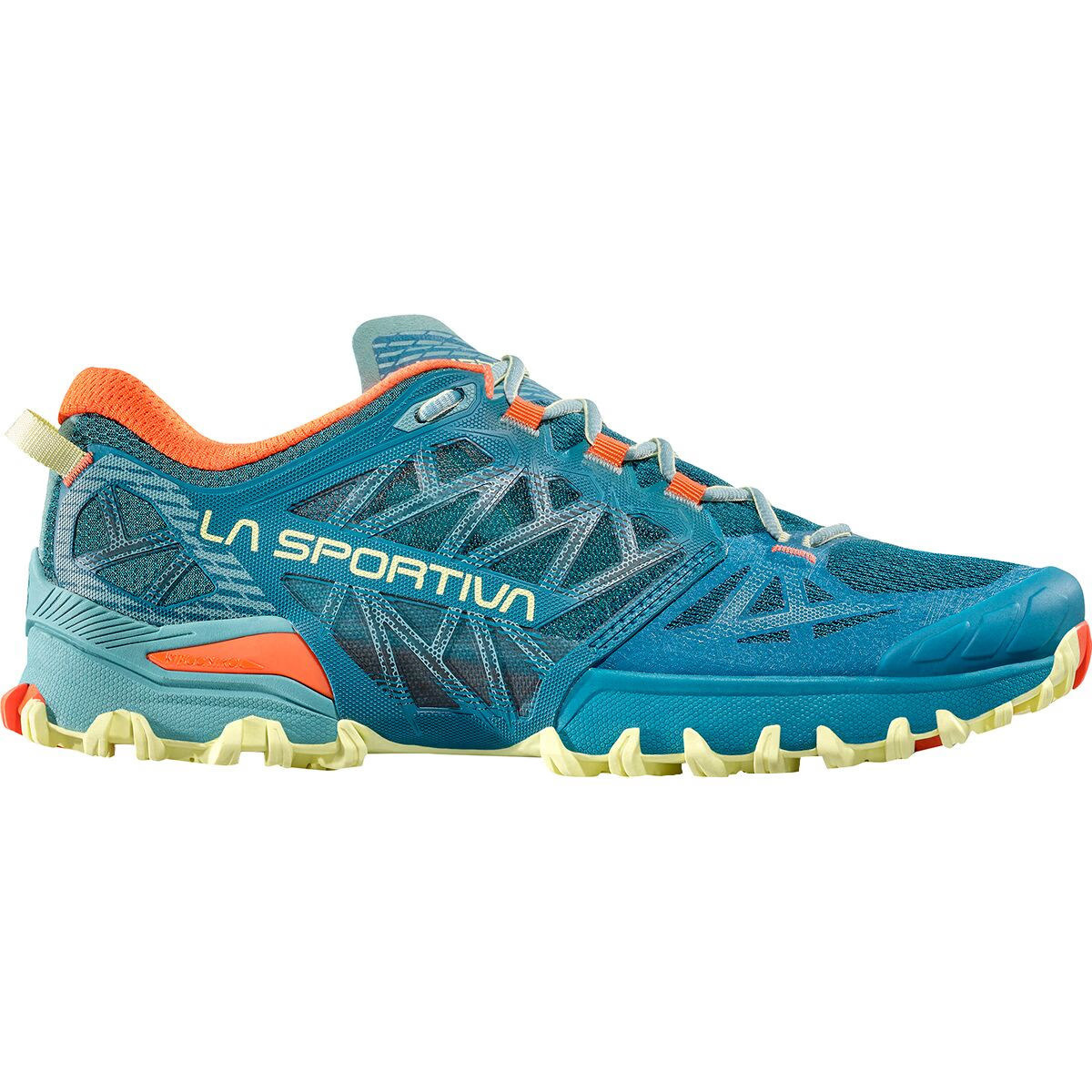 La Sportiva Bushido III Trail Running Shoe - Women's Everglade/Zest, 38.0 | Backcountry