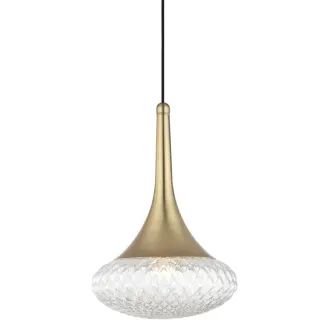 Bella Single Light 11-3/4" Wide Pendant with Clear Shade | Build.com, Inc.