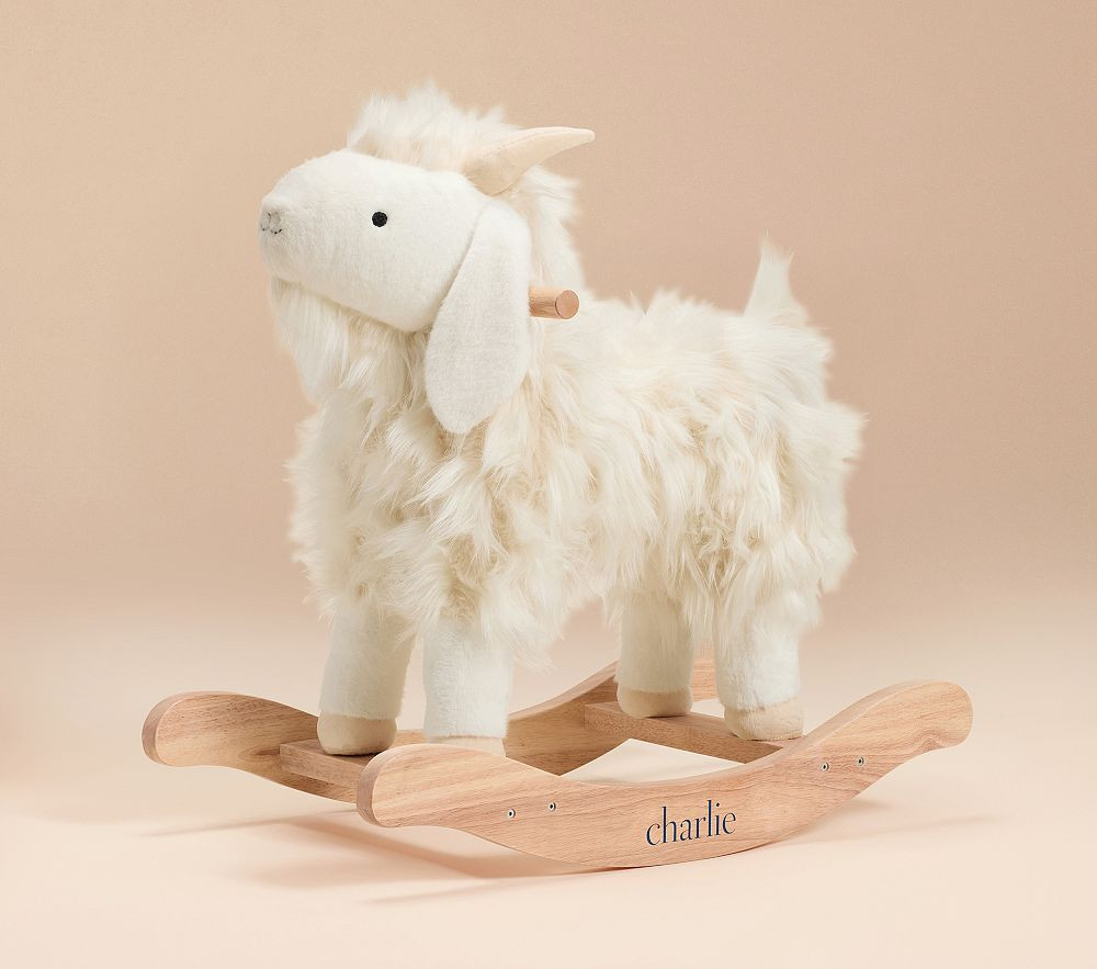 Musical Goat Plush Rocker | Pottery Barn Kids